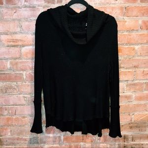 Me to We Black Turtleneck Sweater